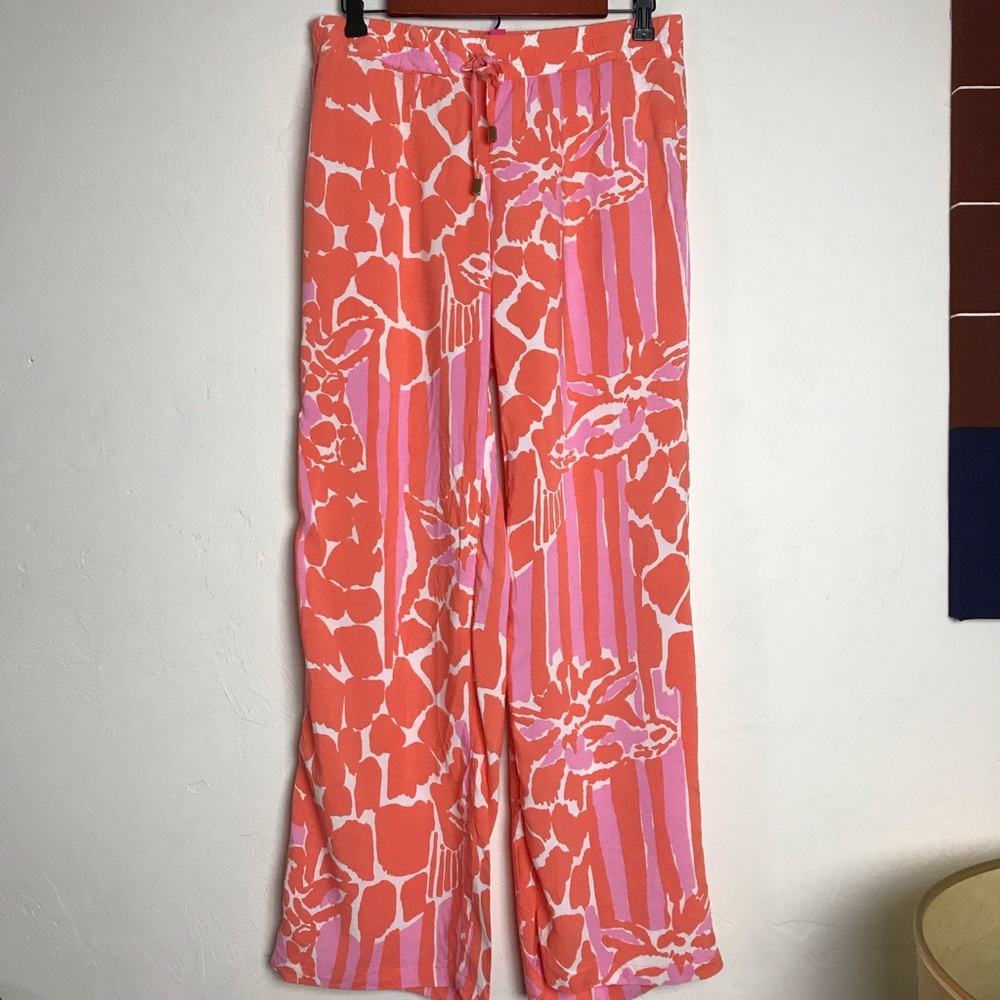 Lilly Pulitzer for Target Giraffe Palazzo Pants